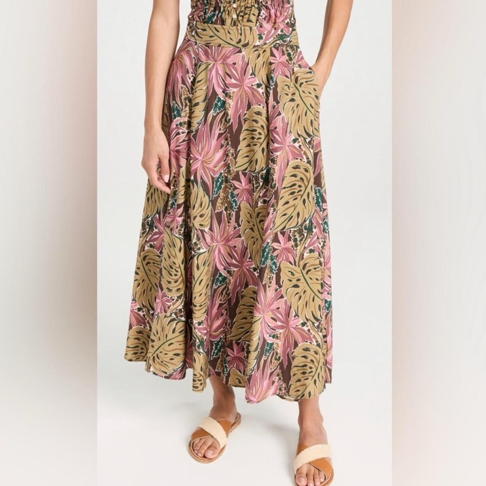 Madewell crinkle crepe maxi skirt